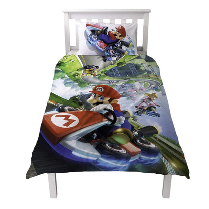 Multicoloured - Lifestyle - Super Mario Racing Kart Reversible Duvet Set