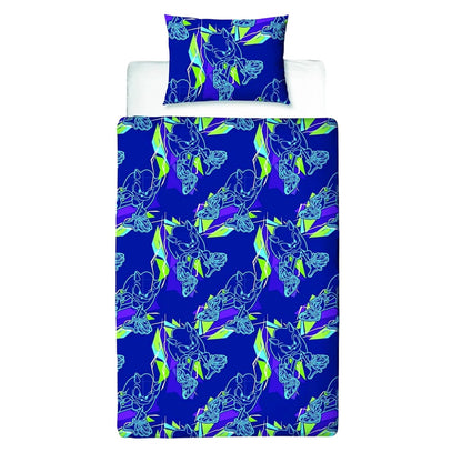 Blue - Side - Sonic The Hedgehog Digital Gaming Reversible Duvet Set