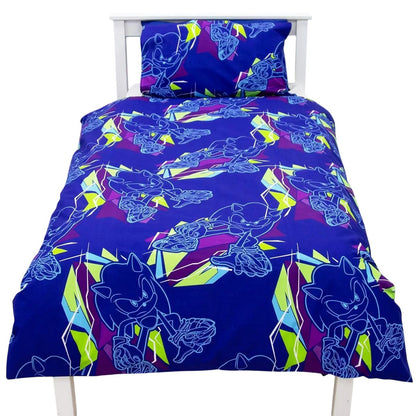 Blue - Pack Shot - Sonic The Hedgehog Digital Gaming Reversible Duvet Set