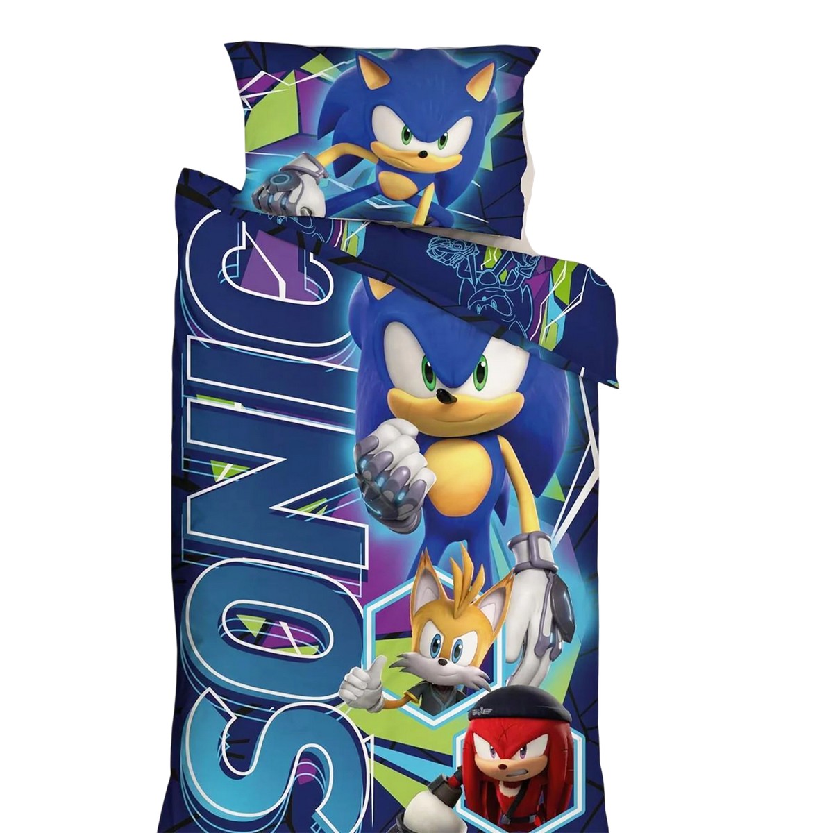 Blue - Lifestyle - Sonic The Hedgehog Digital Gaming Reversible Duvet Set