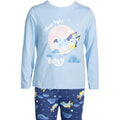 Blue-Grey - Pack Shot - Bluey Childrens-Kids Characters Long Pyjama Set