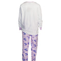 White-Purple - Side - Disney Girls Elsa & Olaf Long Pyjama Set (Pack of 2)
