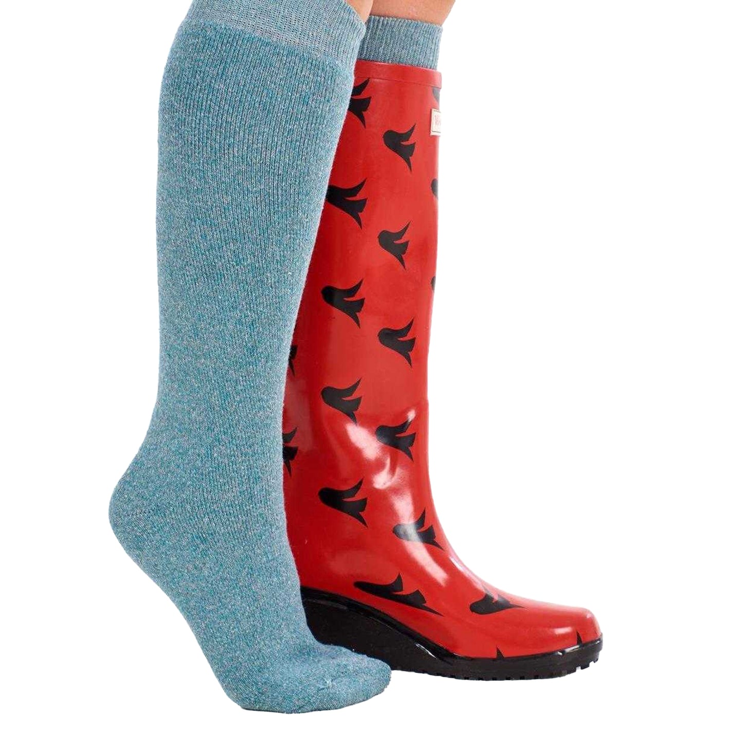 Multicoloured - Pack Shot - Soxy Womens-Ladies Plain Wool Blend Socks (Pack of 4)