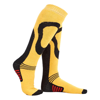 Multicoloured - Lifestyle - Soxy Womens-Ladies Thermal Ski Socks (Pack of 5)