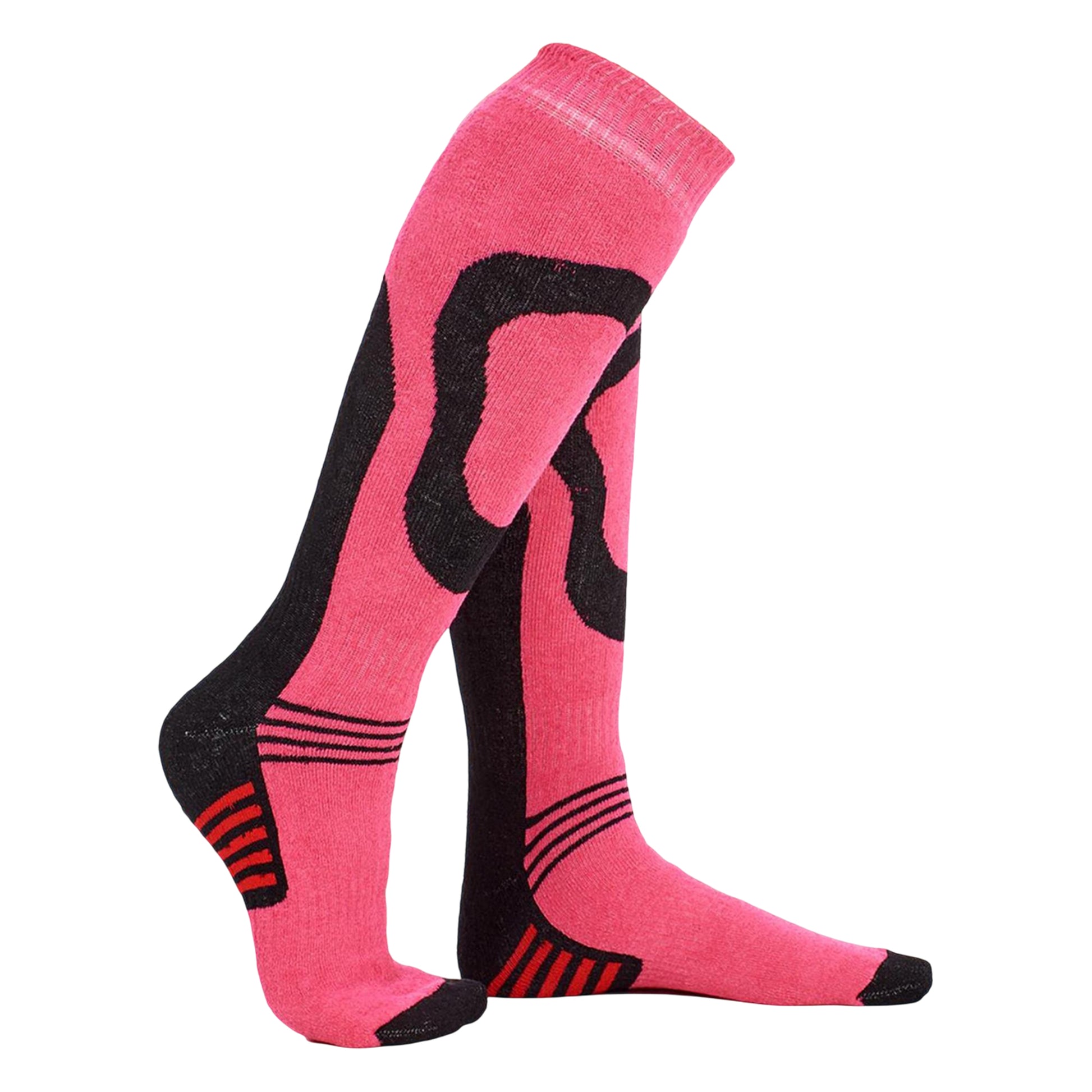 Multicoloured - Pack Shot - Soxy Womens-Ladies Thermal Ski Socks (Pack of 5)