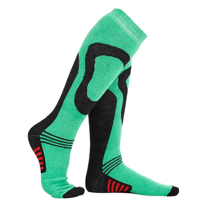 Multicoloured - Close up - Soxy Womens-Ladies Thermal Ski Socks (Pack of 5)