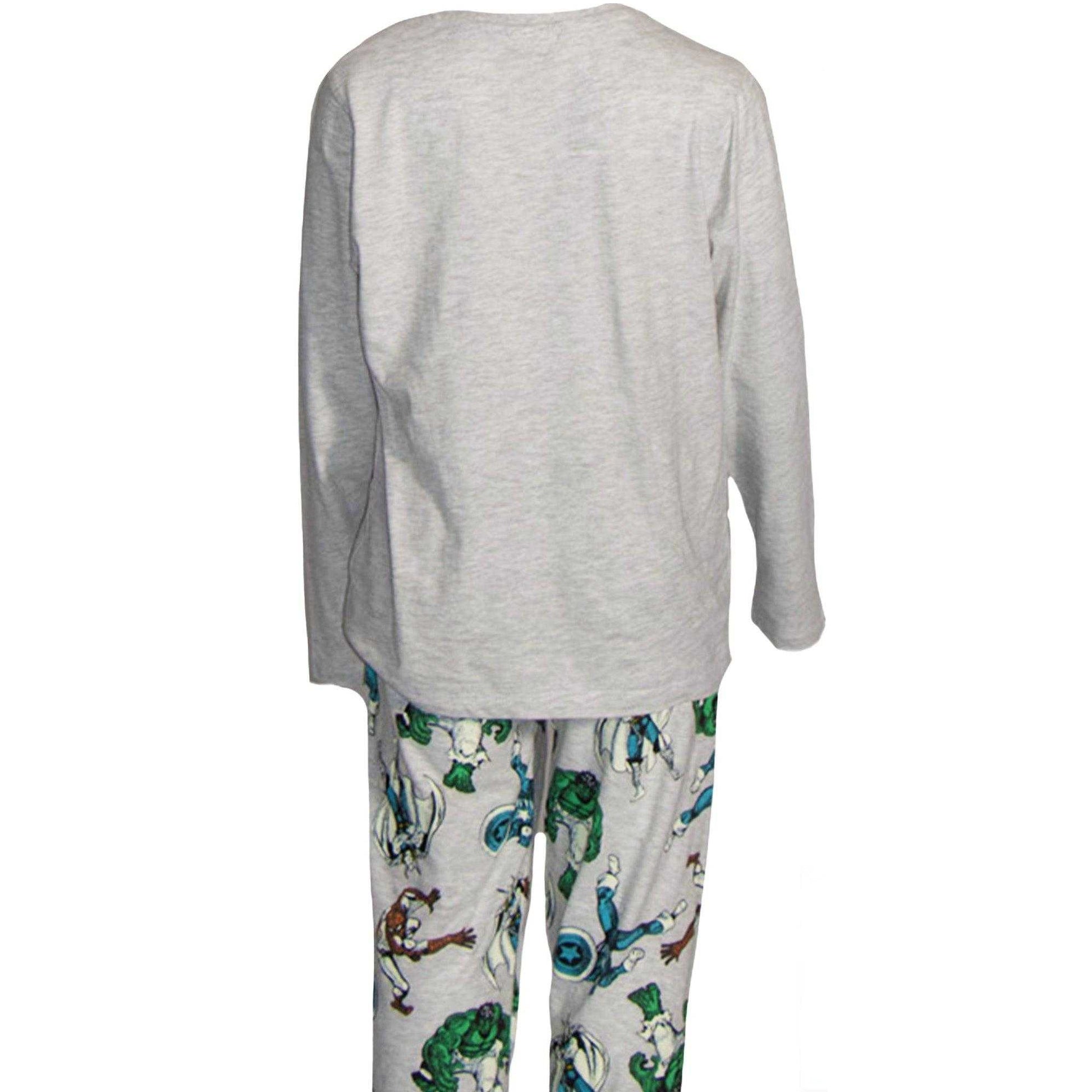 Multicoloured - Lifestyle - Marvel Avengers Childrens-Kids Super Hero In Training Long Pyjama Set (Pack of 2)