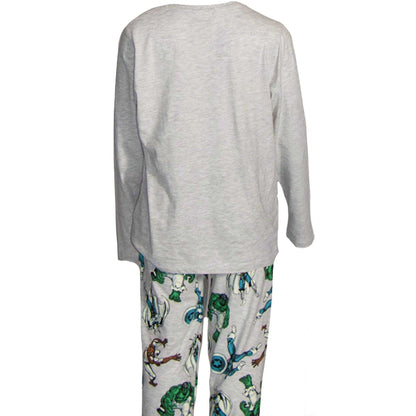 Multicoloured - Lifestyle - Marvel Avengers Childrens-Kids Super Hero In Training Long Pyjama Set (Pack of 2)