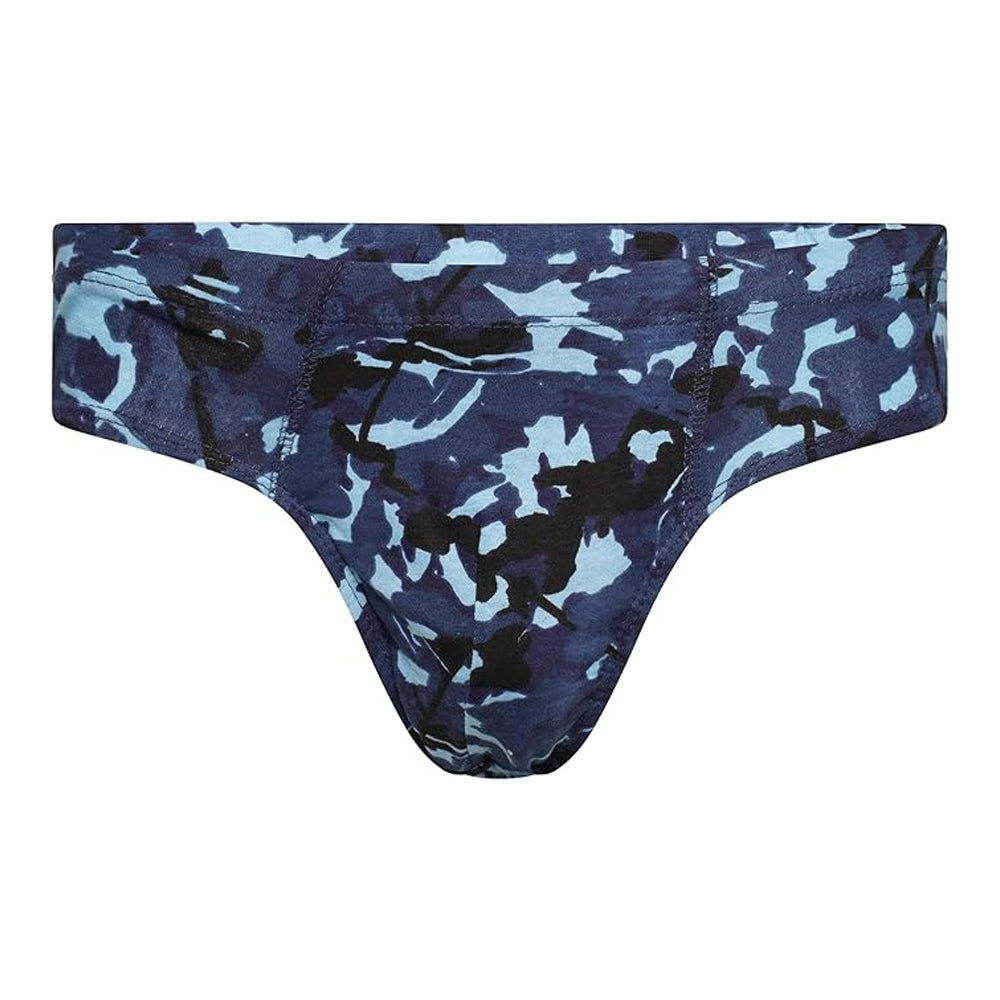 Multicoloured - Side - Keanu Boys Camouflage Briefs (Pack of 6)
