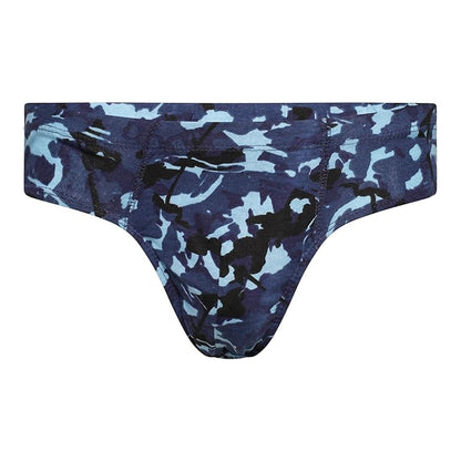 Multicoloured - Side - Keanu Boys Camouflage Briefs (Pack of 6)
