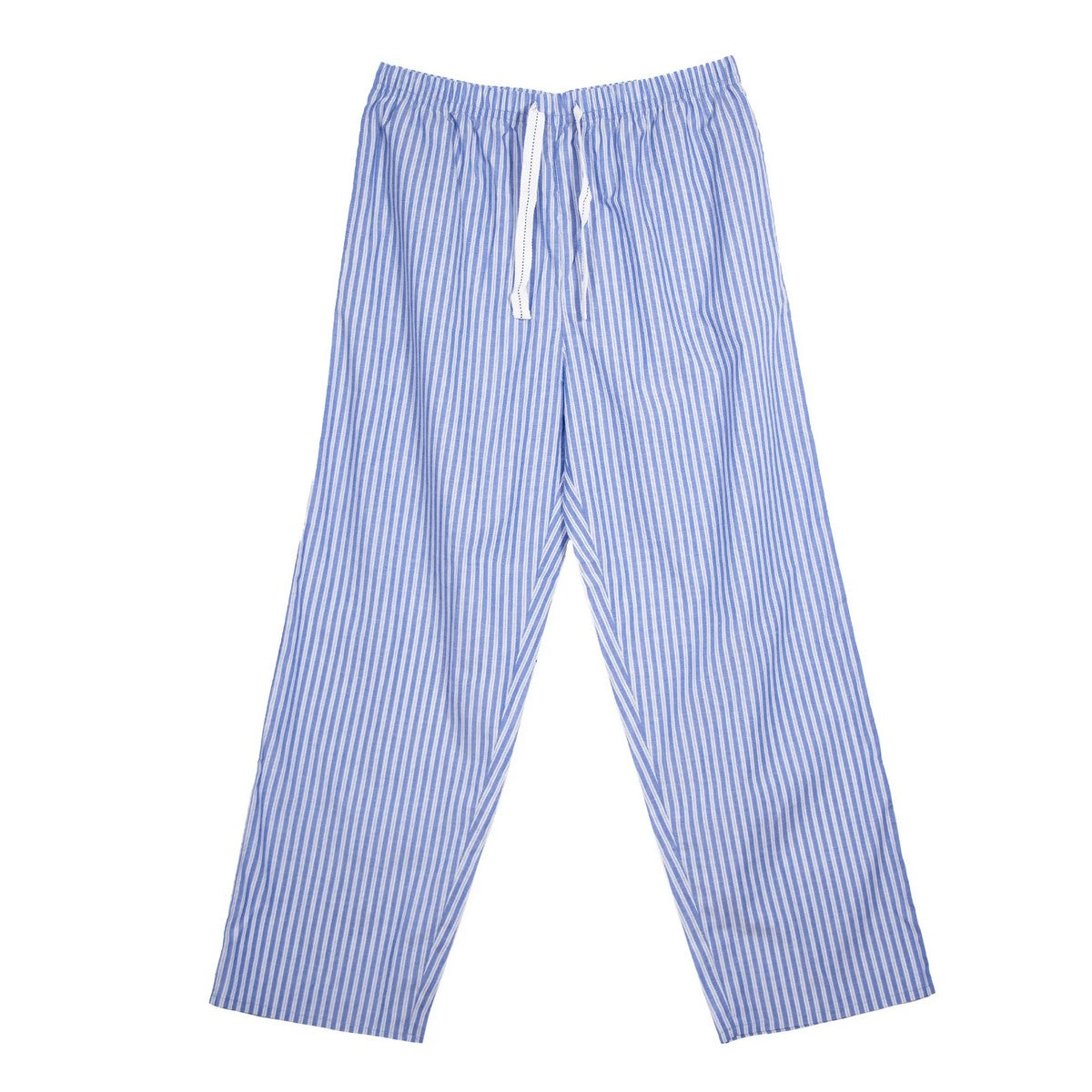 Blue-Black - Lifestyle - Keanu Mens Woven Checked Stripes Pyjama Bottoms (Pack of 2)