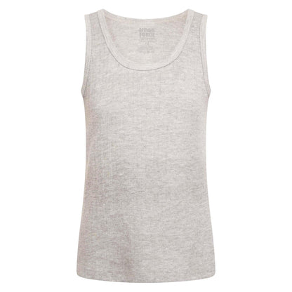 Black-Dark Grey-Light Grey - Side - Heatforce Childrens-Kids Thermal Vest Top (Pack of 5)