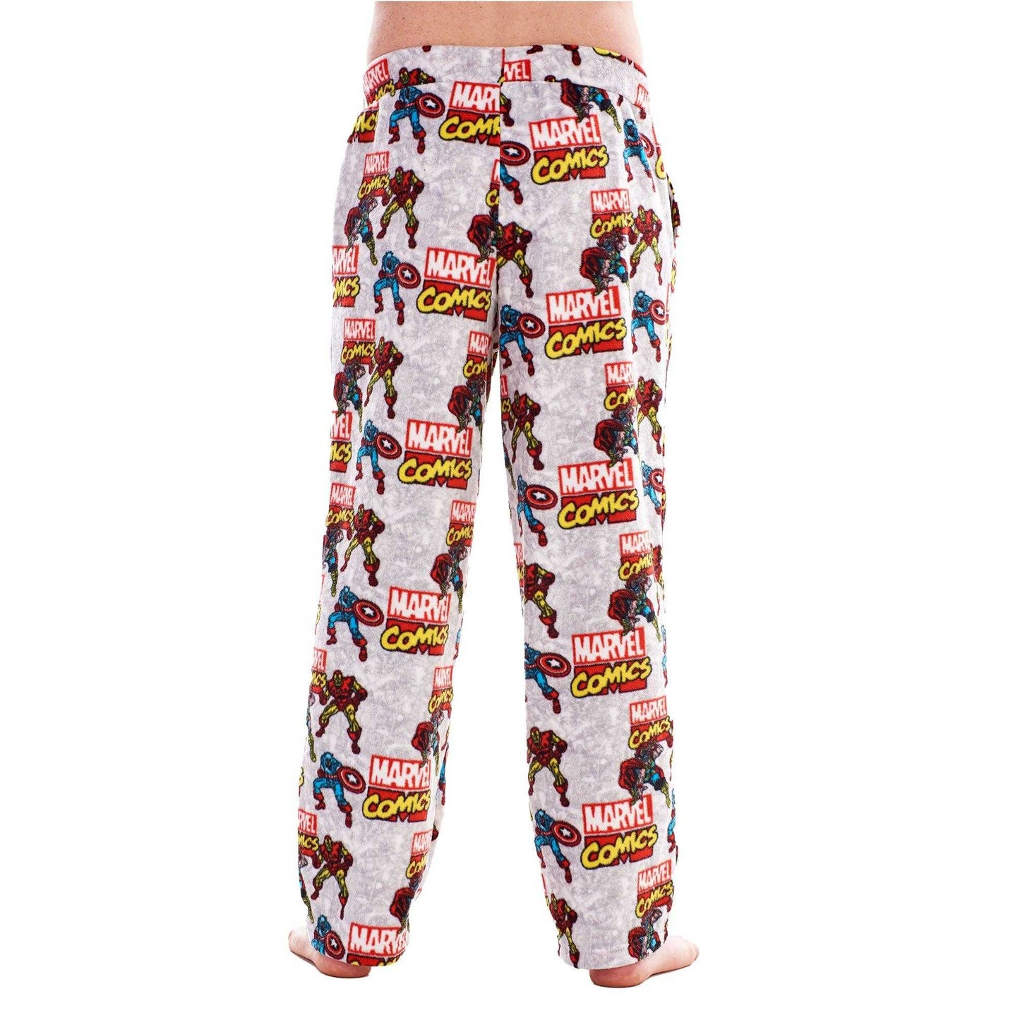 Multicoloured - Back - Marvel Avengers Mens Lounge Pants (Pack of 2)