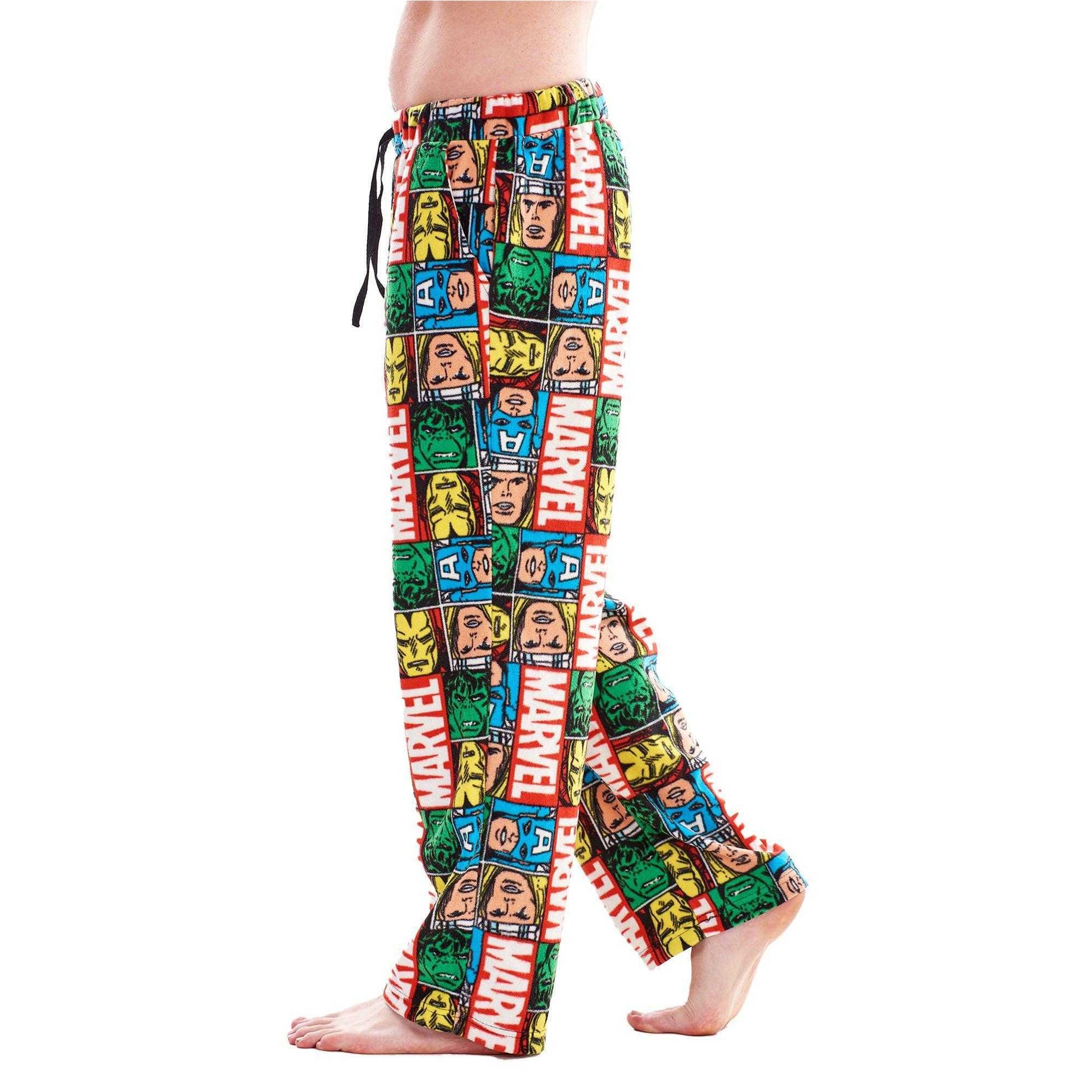 Multicoloured - Pack Shot - Marvel Avengers Mens Lounge Pants (Pack of 2)