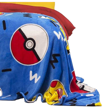 Multicoloured - Back - Pokemon Memphis Fleece Blanket