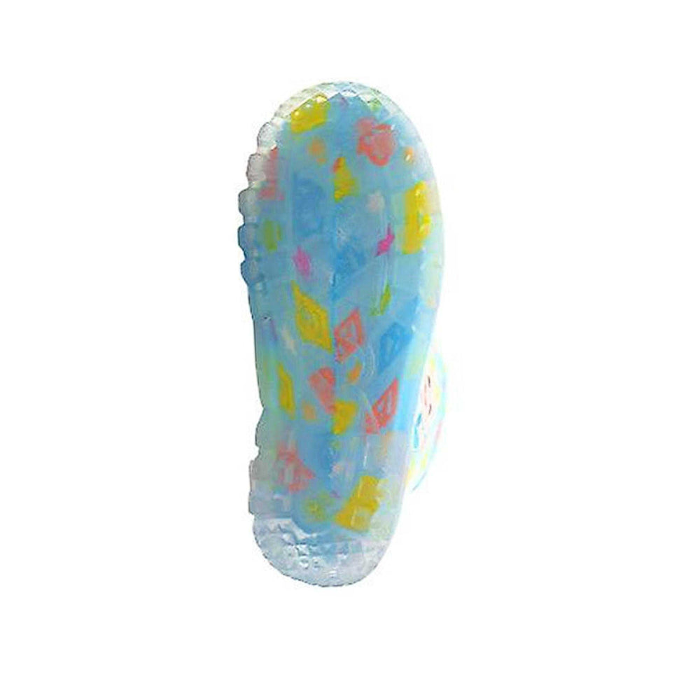 Sky Blue - Side - Cocomelon Childrens-Kids Playtime! All-Over Print Wellington Boots