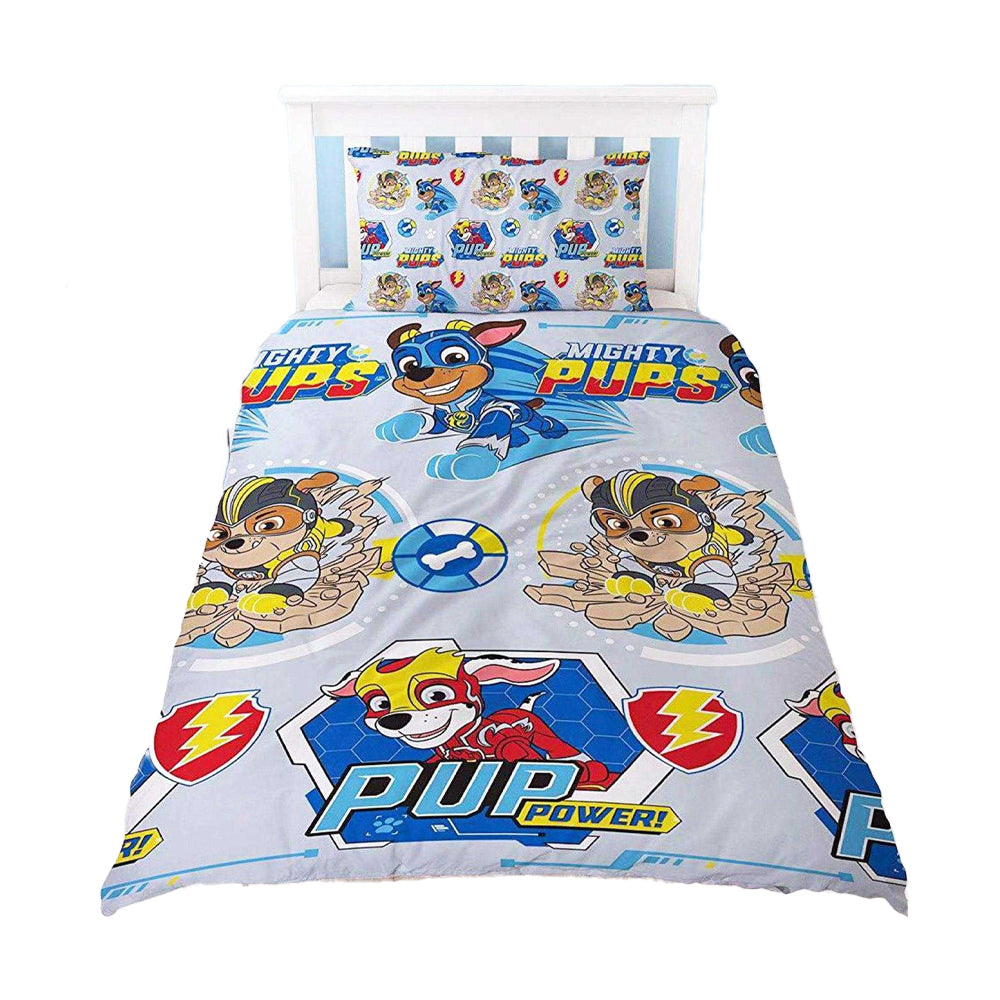 Multicoloured - Front - Paw Patrol Super Pups Reversible Duvet Set