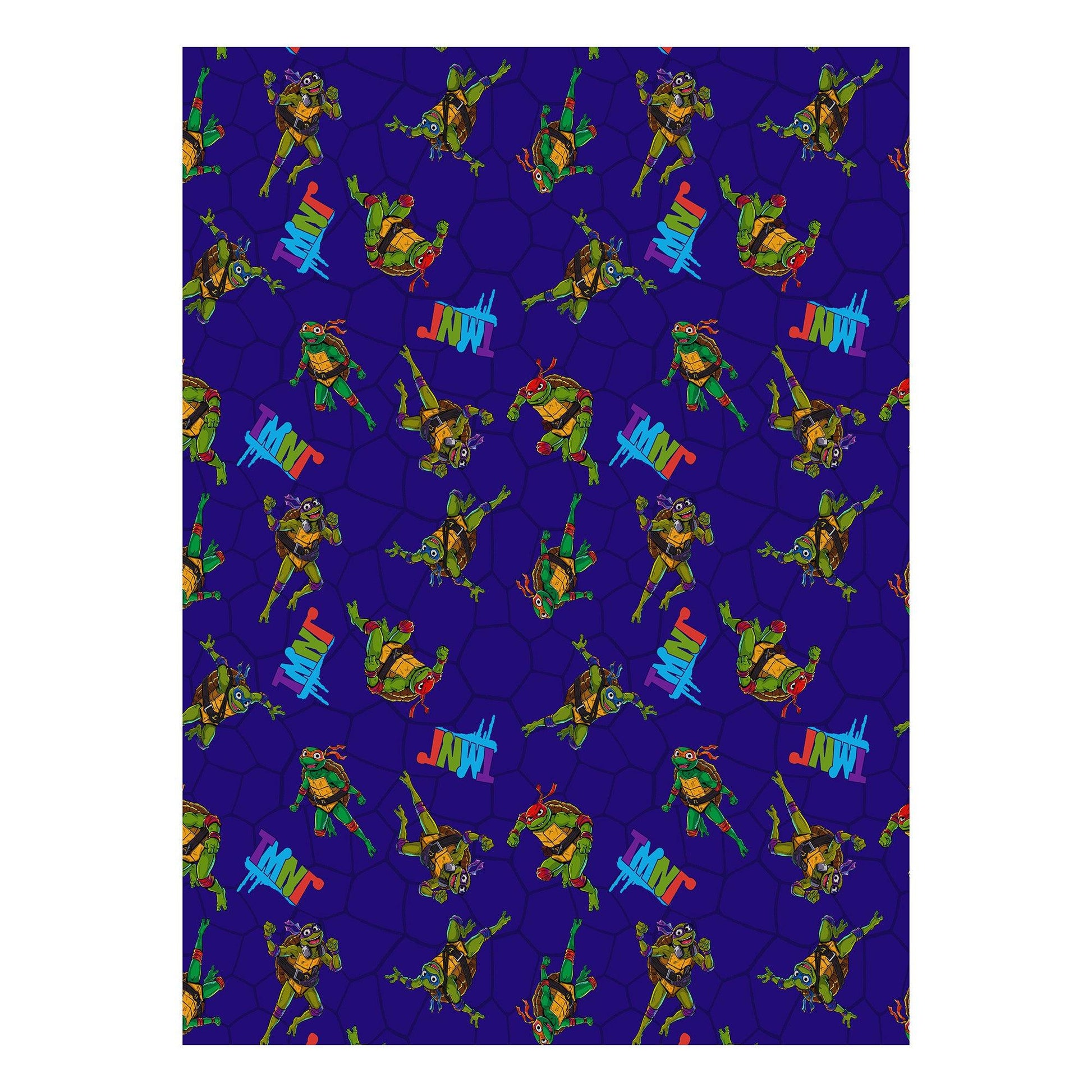 Multicoloured - Front - Rise Of The Teenage Mutant Ninja Turtles Fleece Turtles Blanket