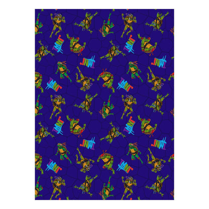 Multicoloured - Front - Rise Of The Teenage Mutant Ninja Turtles Fleece Turtles Blanket