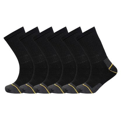 Black - Front - Soxy Mens Contrast Striped Socks (Pack of 12)