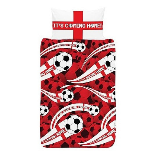 Red-Black-White - Front - England Football Its Coming Home Reversible Duvet Set
