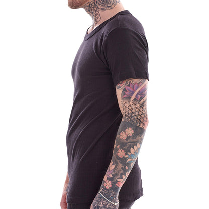 White - Back - Keanu Mens Thermal T-Shirt (Pack Of 3)