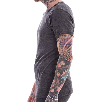White - Pack Shot - Keanu Mens Thermal T-Shirt (Pack Of 3)