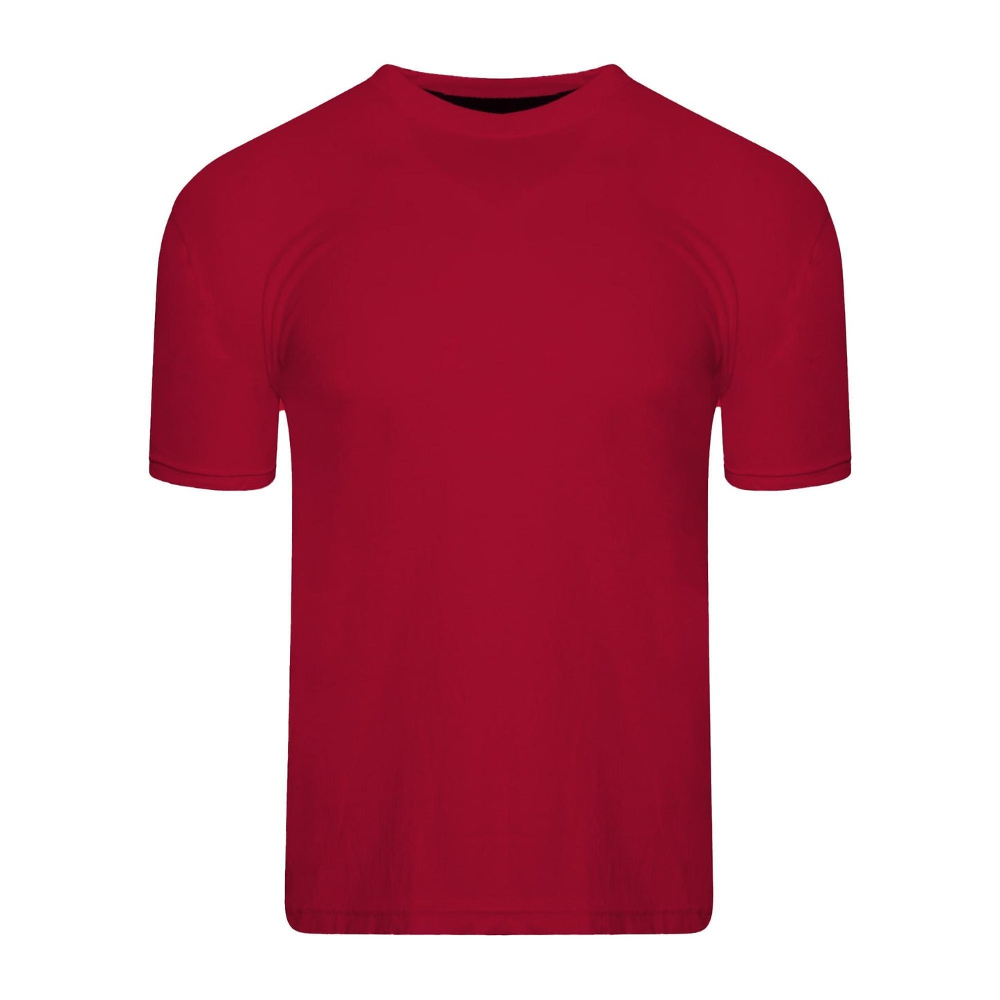 Multicoloured - Back - Keanu Boys Plain T-Shirt (Pack of 6)