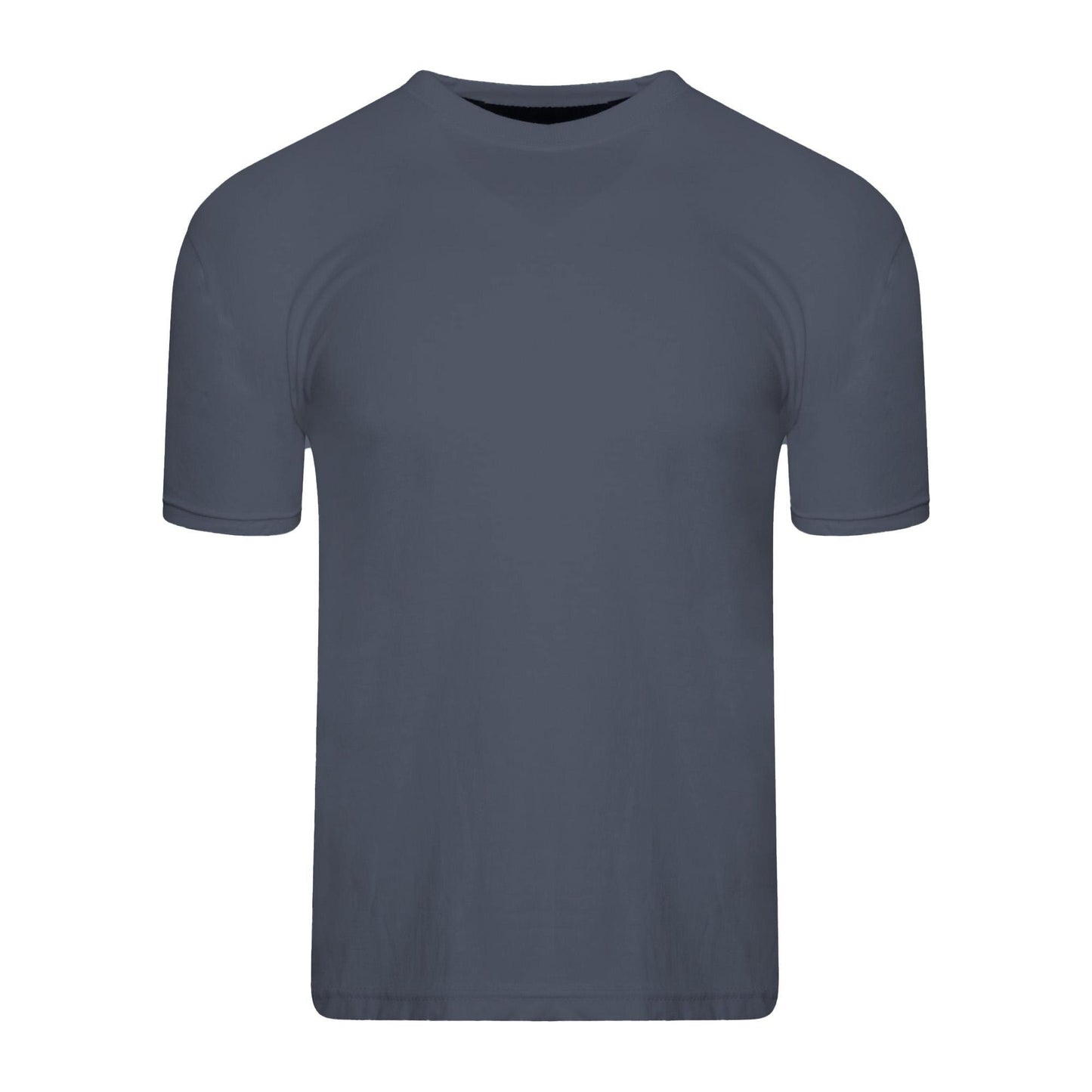 Multicoloured - Side - Keanu Boys Plain T-Shirt (Pack of 6)