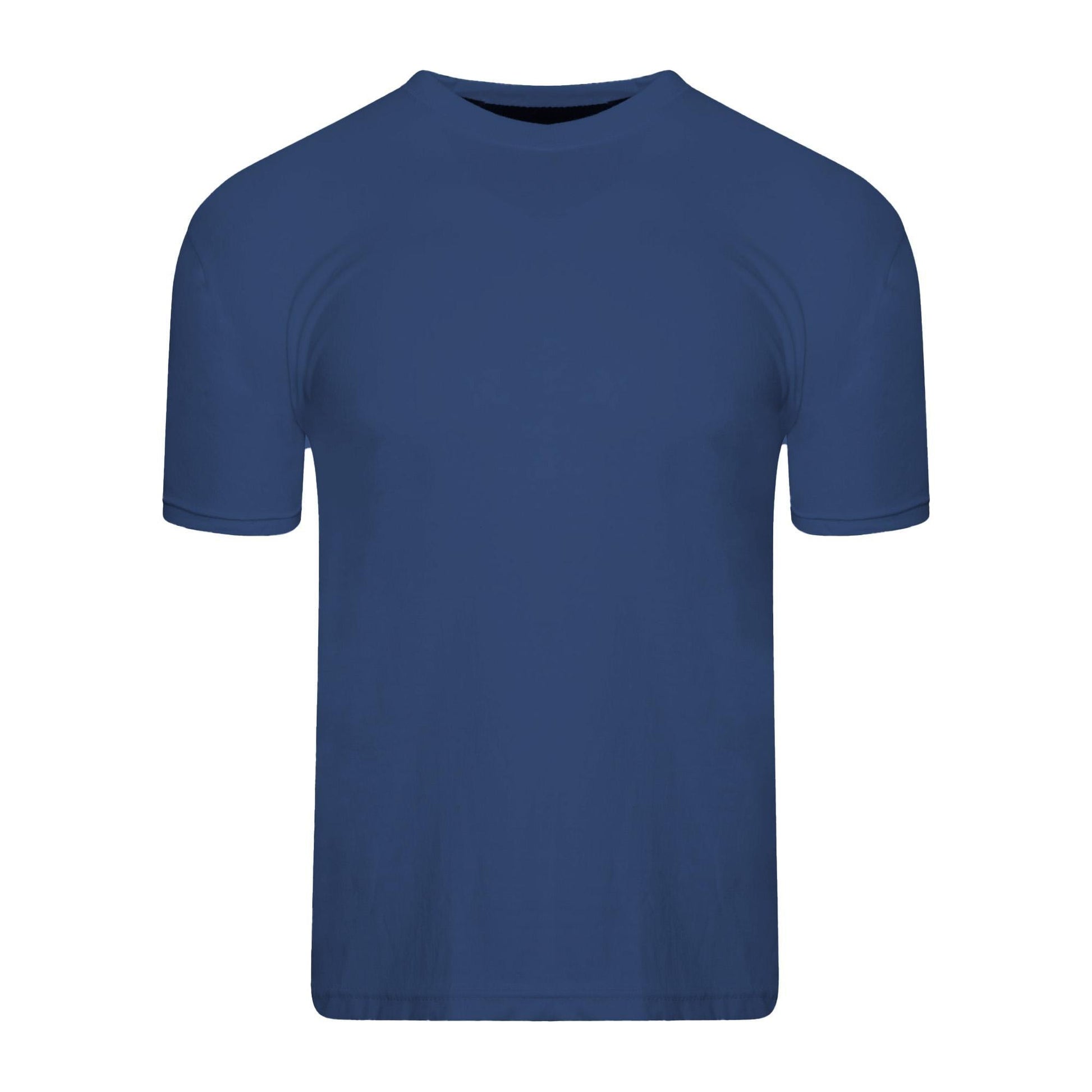 Multicoloured - Close up - Keanu Boys Plain T-Shirt (Pack of 6)