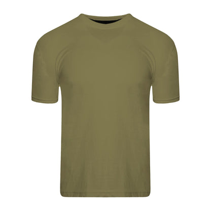 Black-Red-Blue-Grey-Green - Back - Keanu Mens Plain T-Shirt (Pack of 5)