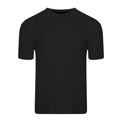 Black-Red-Blue-Grey-Green - Pack Shot - Keanu Mens Plain T-Shirt (Pack of 5)