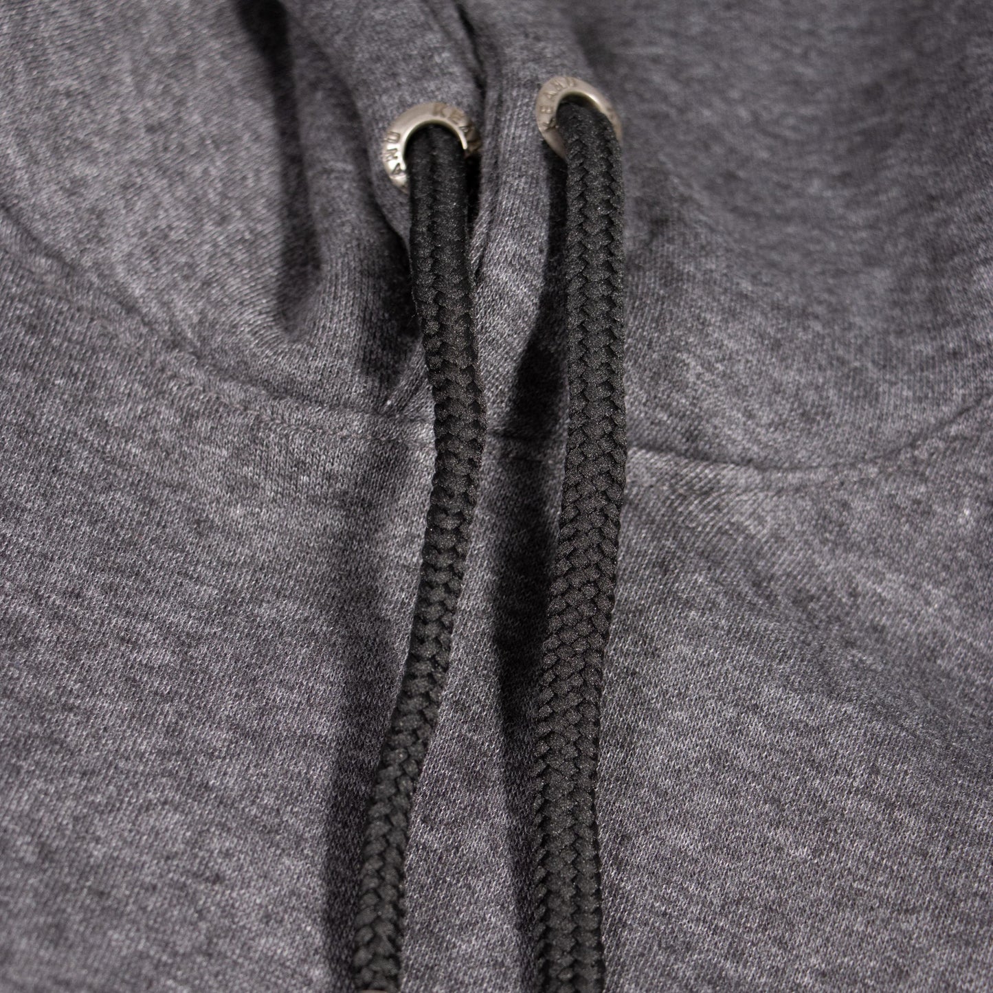 Navy-Charcoal - Back - Keanu Childrens-Kids Fleece Lined Drawstring Hoodie (Pack of 2)