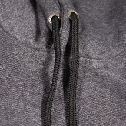 Navy-Charcoal - Back - Keanu Childrens-Kids Fleece Lined Drawstring Hoodie (Pack of 2)