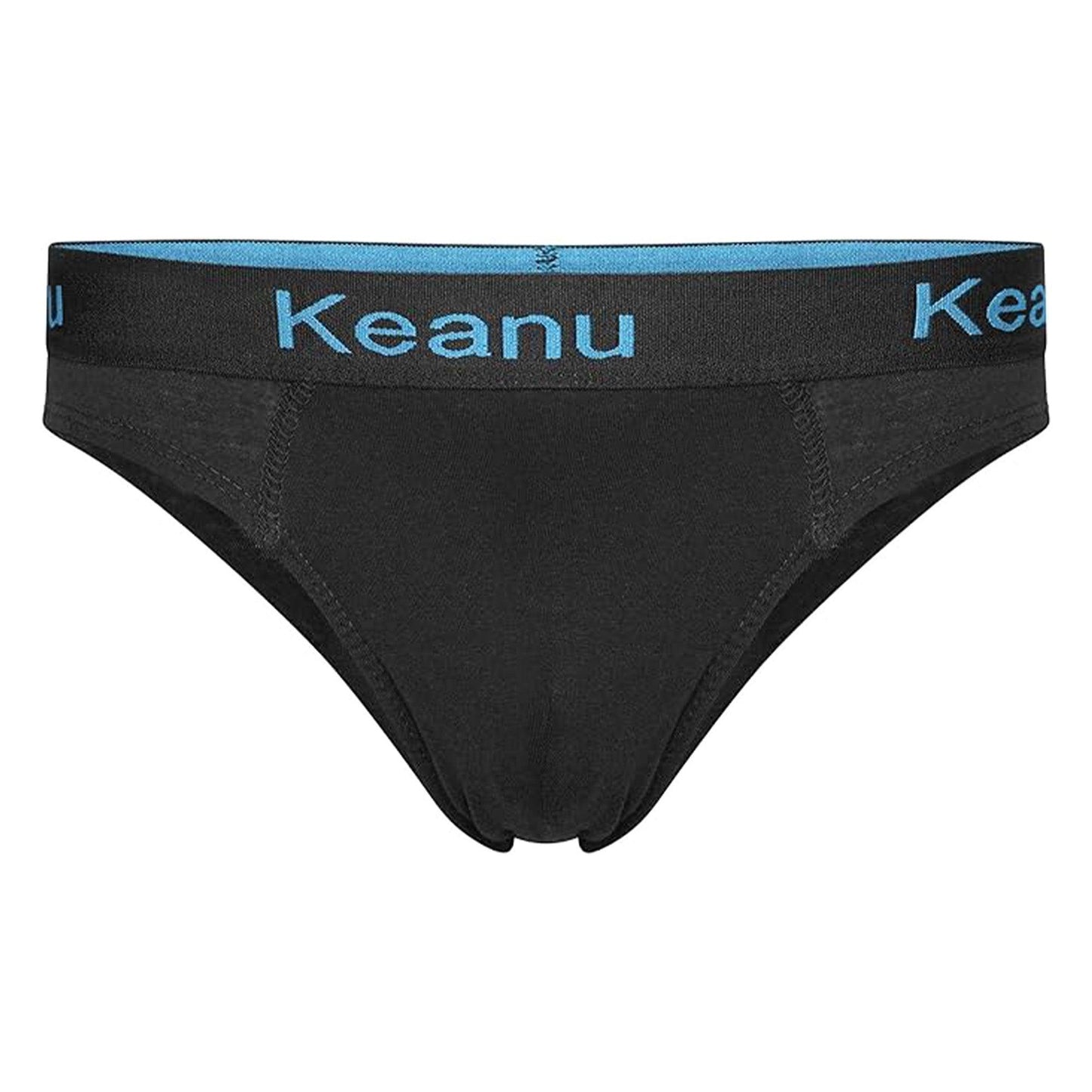 Multicoloured - Back - Keanu Mens Plain Briefs (Pack of 6)