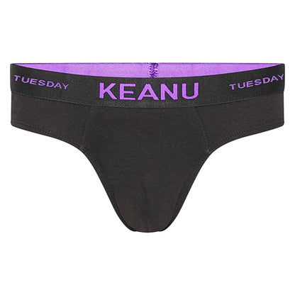 Multicoloured - Back - Keanu Mens Days of The Week Briefs (Pack of 7)