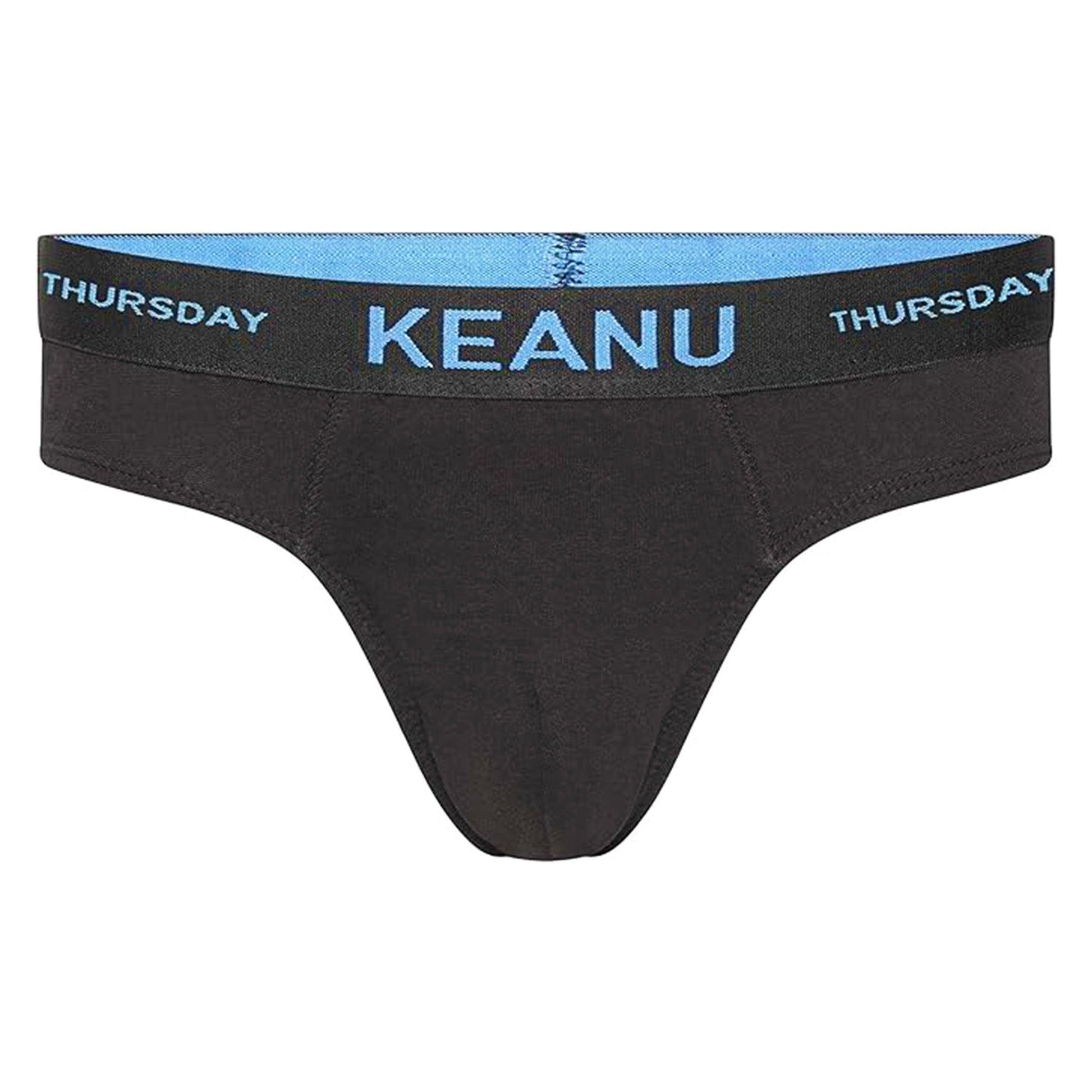 Multicoloured - Lifestyle - Keanu Mens Days of The Week Briefs (Pack of 7)