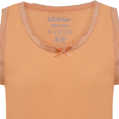 Multicoloured - Lifestyle - KidCollection Girls Vest Top (Pack of 6)