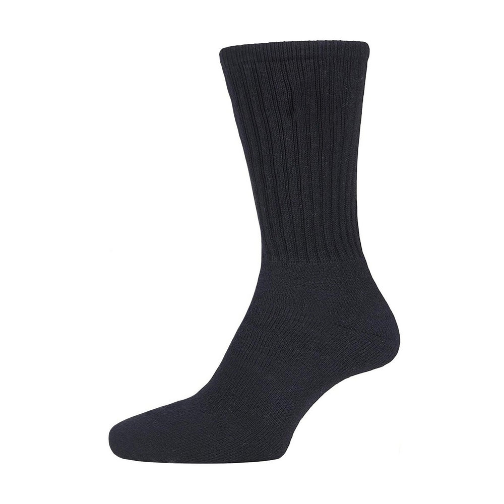 Black - Side - Soxy Mens Socks (Pack of 12)