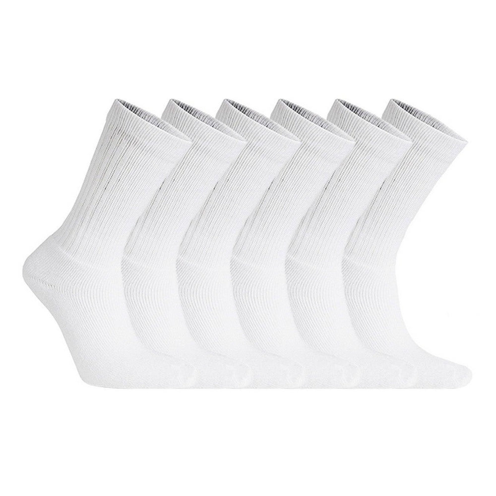 White - Front - Soxy Mens Socks (Pack of 12)