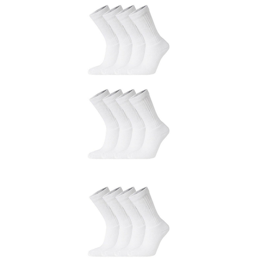 White - Back - Soxy Mens Socks (Pack of 12)