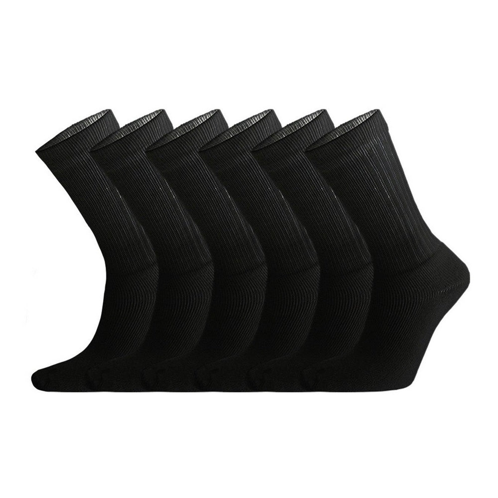 Black-White - Side - Soxy Mens Socks (Pack of 12)