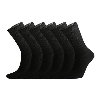 Black-White - Side - Soxy Mens Socks (Pack of 12)