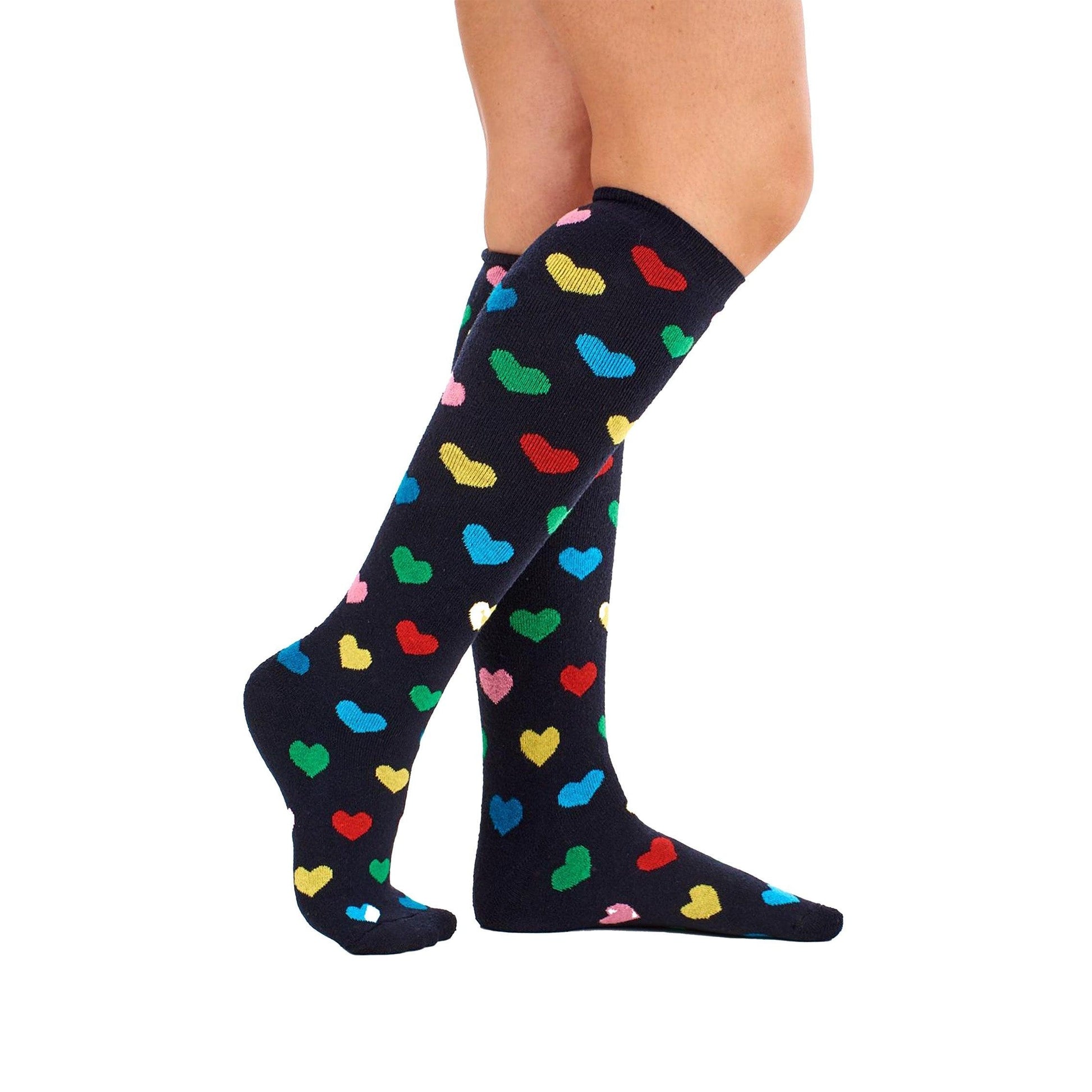 Multicoloured - Close up - Soxy Womens-Ladies Assorted Designs Thermal Socks