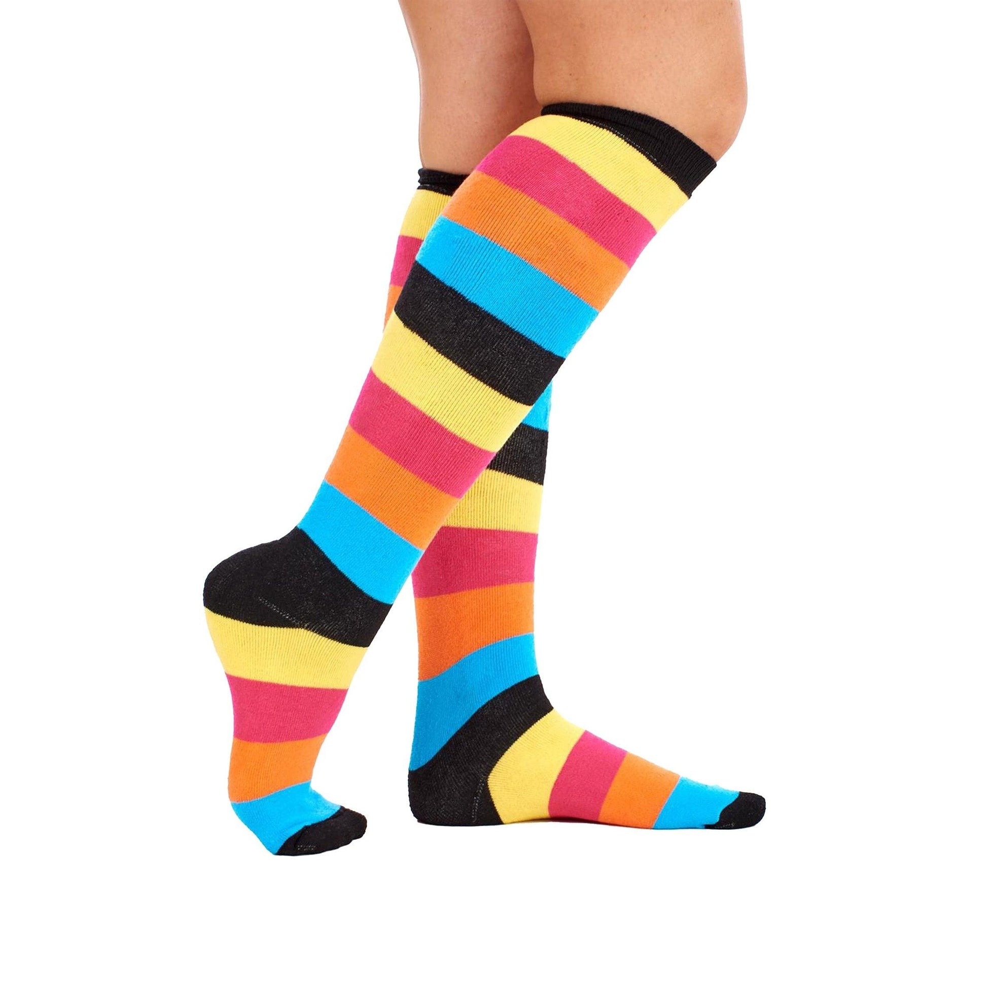 Multicoloured - Pack Shot - Soxy Womens-Ladies Assorted Designs Thermal Socks