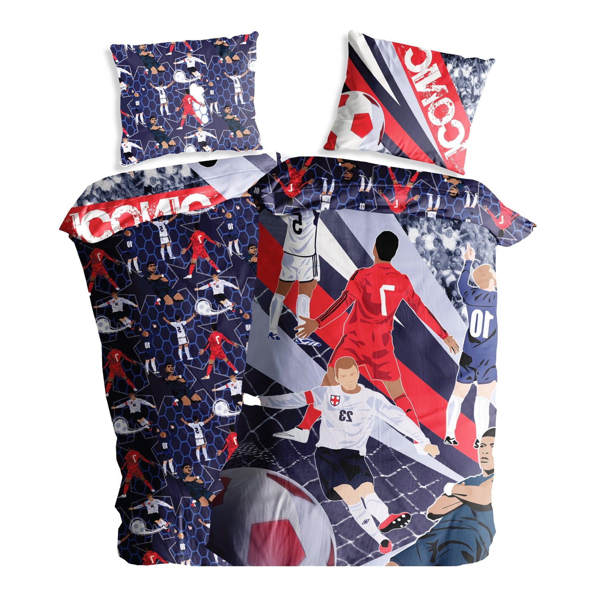 Multicoloured - Lifestyle - K Collection Its Coming Home Iconic Panel Duvet Set