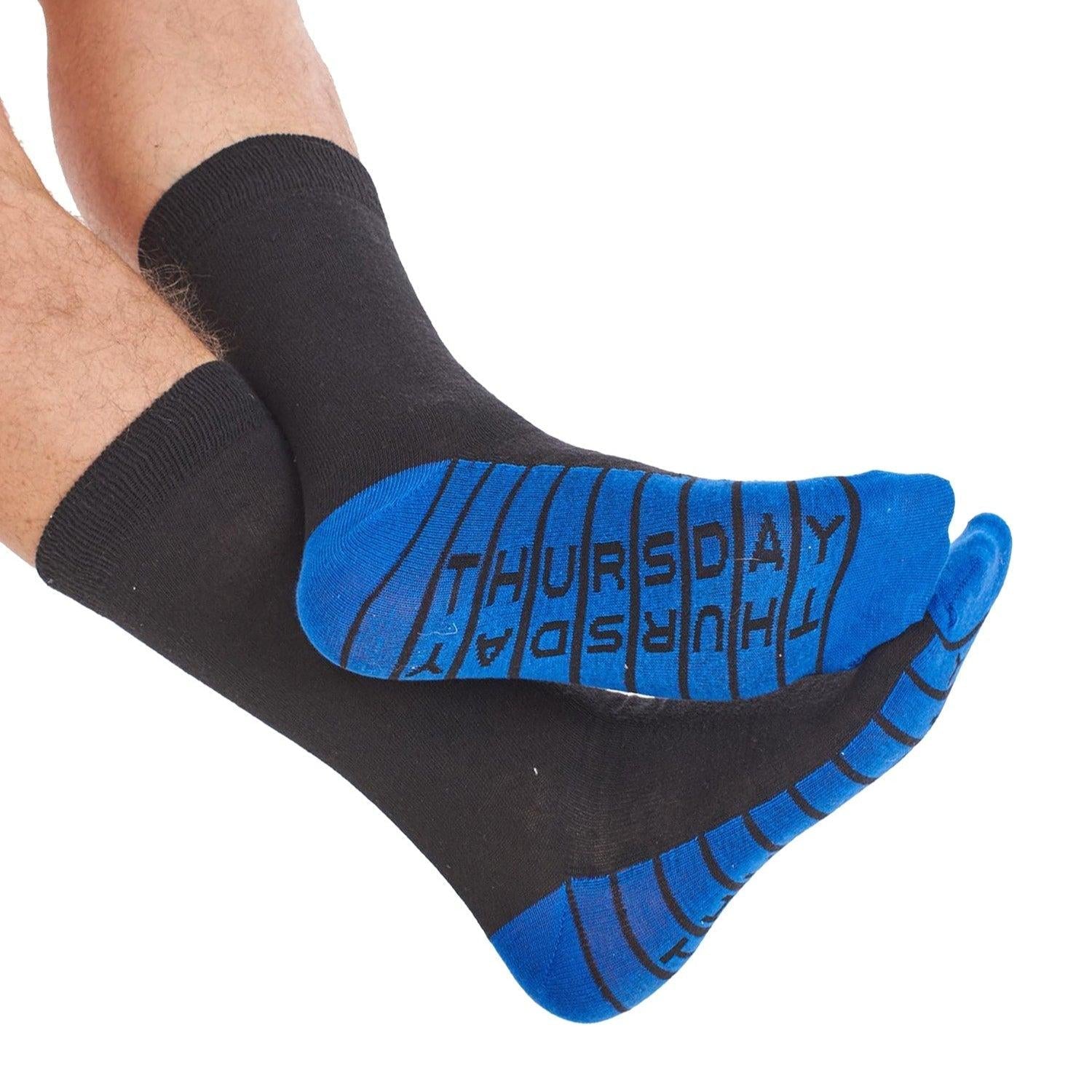 Multicoloured - Lifestyle - Public Dealz Mens Days Of The Week Cotton Socks (Pack of 7)