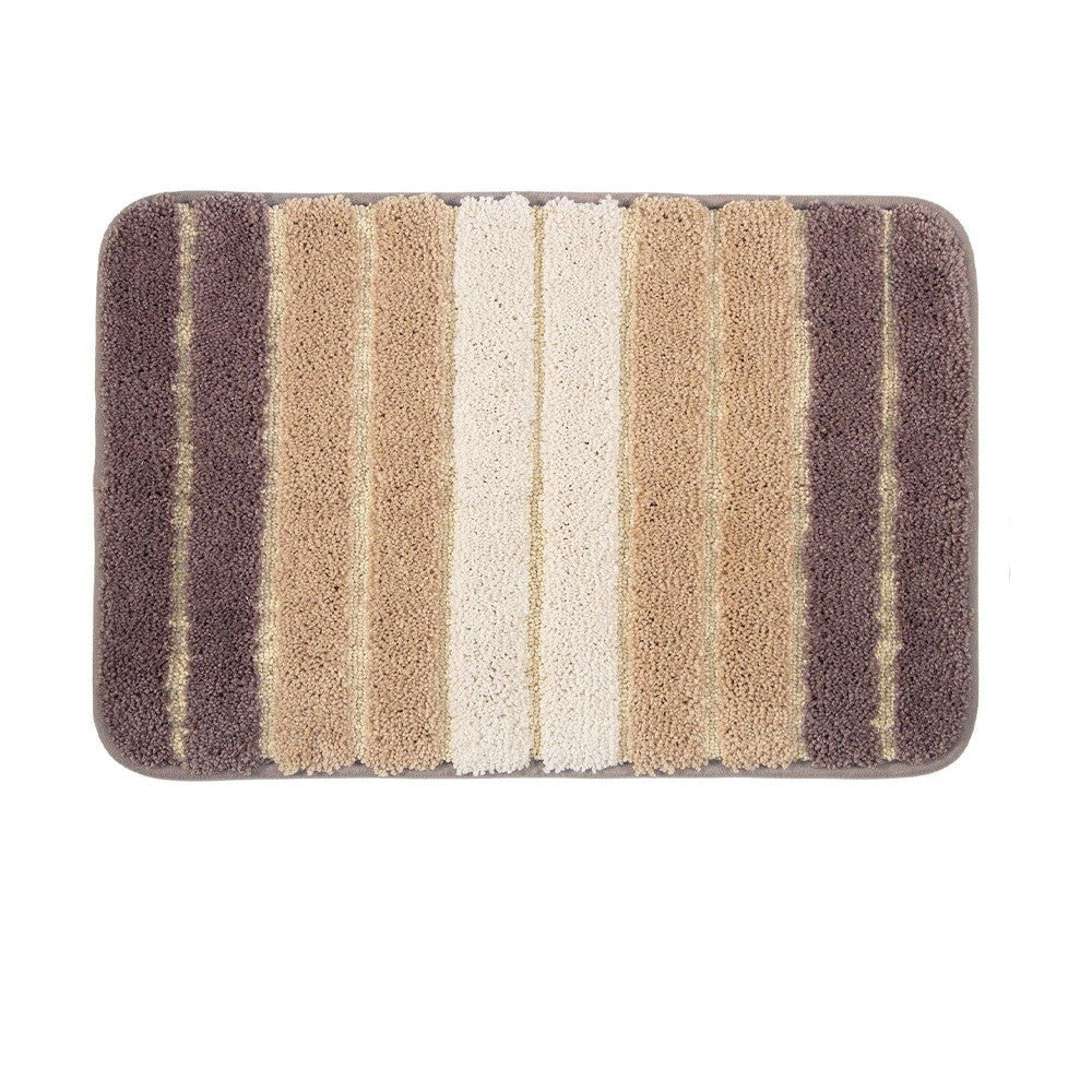 Beige - Front - K Collection Microfibre Bath Mat