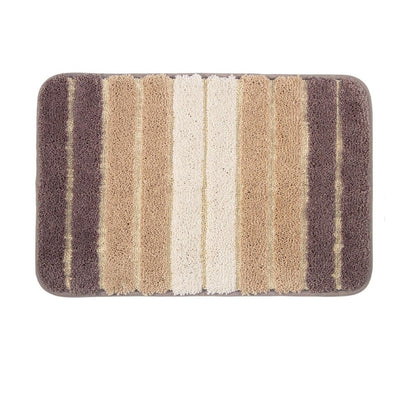 Beige - Front - K Collection Microfibre Bath Mat