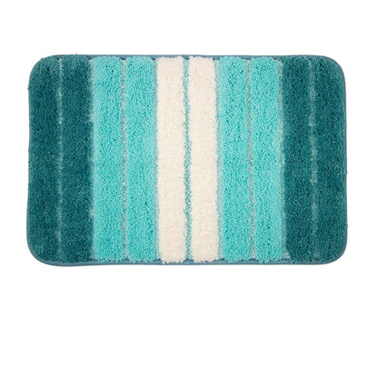Turquoise - Front - K Collection Microfibre Bath Mat